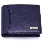 WildHorn Rfid Protected Leather Wallet For Men, Cobalt Blue