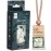 AIR ROMA Jasmine Bloom Car Perfume Hanging Pod 10ml | Natural Essential Premium Fragrance Oils in Glass Bottle with Wooden Diffuser Lid | Long Lasting Car Air Freshener Scent | Lasts Up to 45 Days