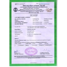 Crystal Heaven Certified Karungali Bracelet Original for Men Women - Black Ebony Wood Bracelet - Original and Natural Karukali Malai for Men Women Pooja Supplies (6mm Beads, Elastic)