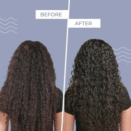 Ashba Botanics Curl Styling Serum Gel For Wavy, Curly and Coily Hair | Curly Hair Gel for Men & Women| Aloe Vera, Lin & Chia Seed Extract (ml, 50)