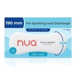 Nua Ultra-Soft Panty Liners For Women Daily Use - 40 Liners | 190mm Long | Rash-Free and Toxin-Free | Protection Against Leakage and Discharge | Keeps You Dry & Fresh All Day Long