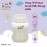 BeeBaby Pump N\' Protect Narrow Neck Breast Milk Storage Bottles. Pack of 4 Milk Collection Bottles fits Most Slim Neck Breast Pumps. 100% BPA Free. 120ML / 4oz. White
