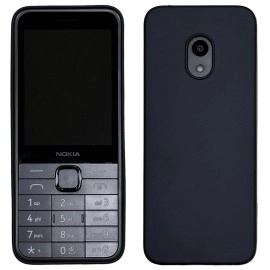 ZAOMA Back Cover Case Compatible for Nokia 235 4G 2024 DS - Model No. : TA-1616 - (Pack of 2) (NK2354G_PREMBLK)