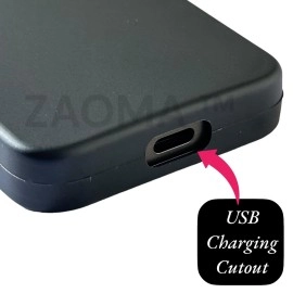 ZAOMA Back Cover Case Compatible for Nokia 235 4G 2024 DS - Model No. : TA-1616 - (Pack of 2) (NK2354G_PREMBLK)