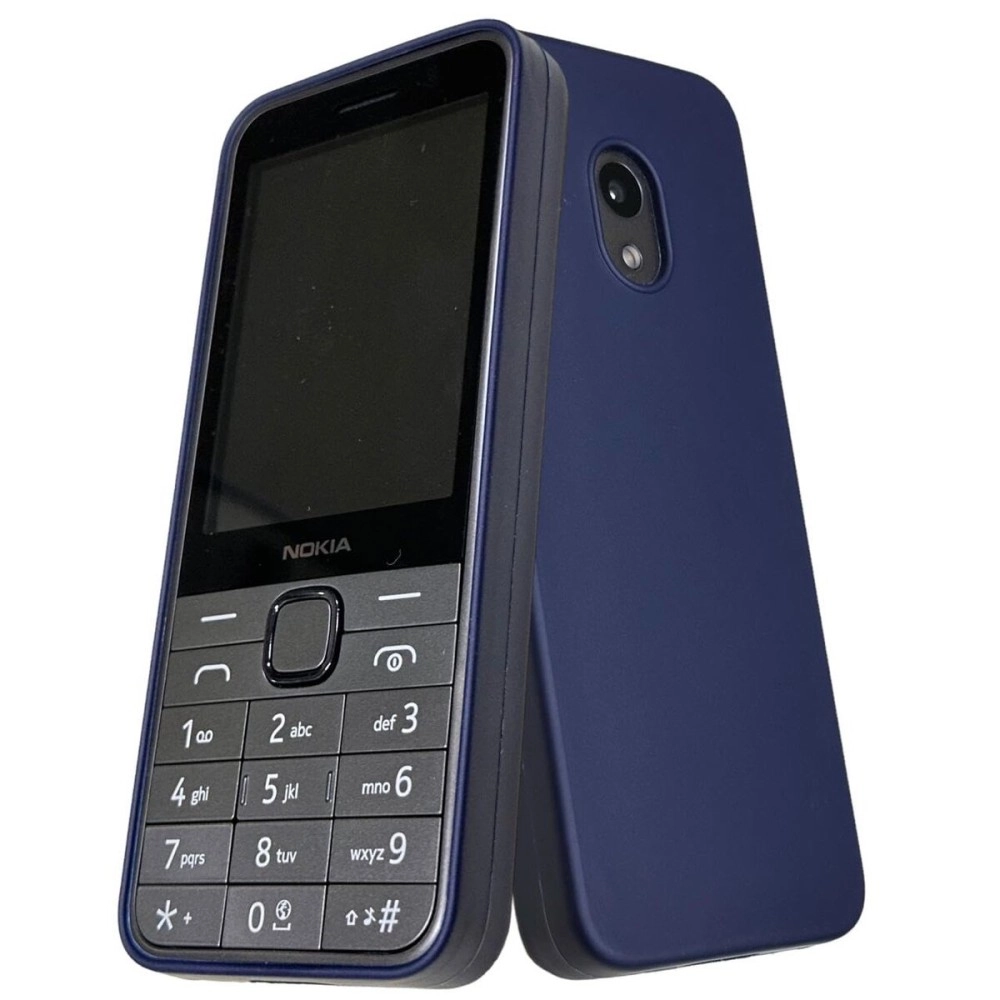 ZAOMA Back Cover Case Compatible for Nokia 235 4G 2024 DS - Model No. : TA-1616 - (Pack of 2) (NK2354G_PREMBLUE)