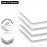 Lakeer A3 Colour Mount Board - White, Cardstock Paper Board | 600 GSM-Pack of 5 Boards | For Scrapbooking, Art, Craft, Poster, DIY, Etc (White)