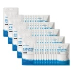 PERISAFE Essential Face Wipes Individually wrapped Sachet | 4-IN-1 | pH Balanced | Free from Alcohol, Paraben, Silicon |Pack of 100 Wipes