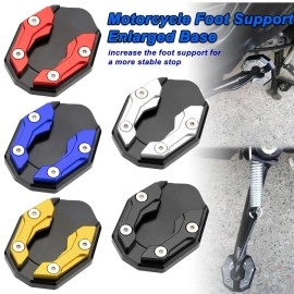 Vagary CNC Kickstand Side Stand Extender for Yamaha Aerox 155 (Red)