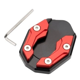 Vagary CNC Kickstand Side Stand Extender for Yamaha Aerox 155 (Red)