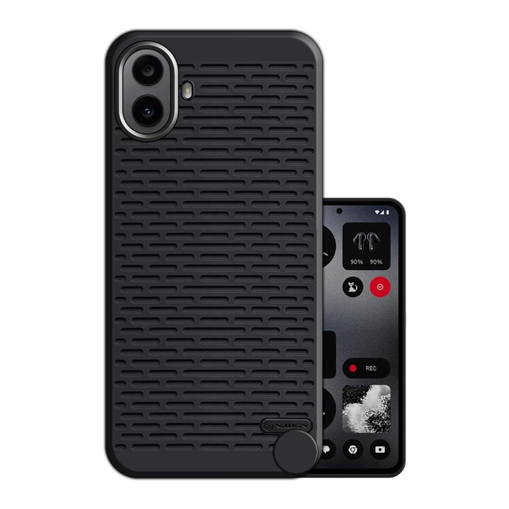 Hello Zone CMF by Nothing Phone 1 Luxury Designer Back Case Cover with Camera Protection -Black