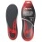 FOVERA Gel Insoles Pair for Walking, Running, Sports, Formal and Safety Shoes - All Day Comfort with Dual Gel Technology - Full Length Sole for Every Shoe (Male, Red, Pack of 1 Pair)