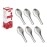 KITCHEN EXPERT, THE KITCHEN\'S BEST - Stainless Steel Masala Spoons | Set of 12 | Mini Spoons for Tea/Sugar | Spices Spoon for | for Small Containers | Spoon for Masala Dabba | 3.5-Inch | Silver Color