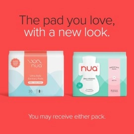 Nua Complete Comfort Pads | Zero Irritation Promise | Essentials Pack | Super Saver | 4x Comfort | 100% Toxic-free | Medium FLow