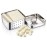 faas Stainless Steel Paneer Cheese/Tofu/Sprouts Maker/Mould/Press Maker, (500 Ml), 13 x 13 x 5.5 Centimeters,