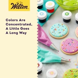 Wilton Icing Colors 12-Piece Gel Food Coloring Set