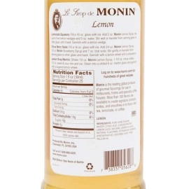 Monin Lemon Syrup - 750ML