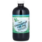 World Organics Chlorophyll Supplement (100 mg, 16oz)