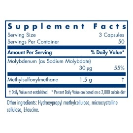 Allergy Research Group - MSM 500 mg - Methylsulfonylmethane, Joint Health - 150 Vegetarian Capsules