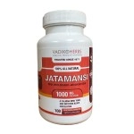 Vadik Herbs Certified Organic Jatamansi Spikenard Root (Nardostachys jatamansi) Powder | Helps to Maintain Healthy Nervous System and Optimal Brain Functions (100 Vegicaps)