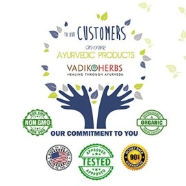 Vadik Herbs Certified Organic Jatamansi Spikenard Root (Nardostachys jatamansi) Powder | Helps to Maintain Healthy Nervous System and Optimal Brain Functions (100 Vegicaps)