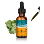 Herb Pharm Horehound Liquid Extract for Respiratory System Support - 1 Ounce