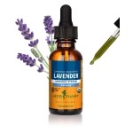 Herb Pharm Certified Organic Lavender Flower Liquid Extract for Calming Nervous System Support, 1 Fl Oz