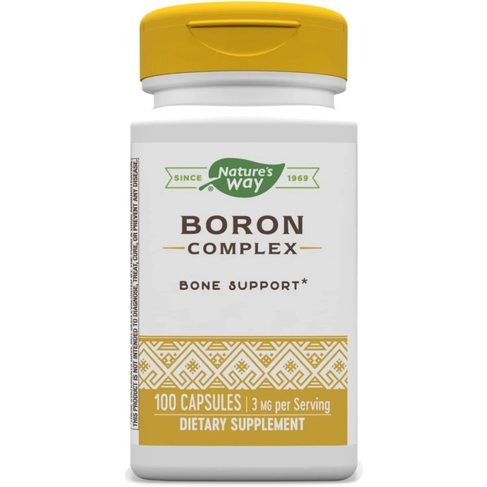 Nature\'s Way Boron Complex, 3 Mg 100 Capsules