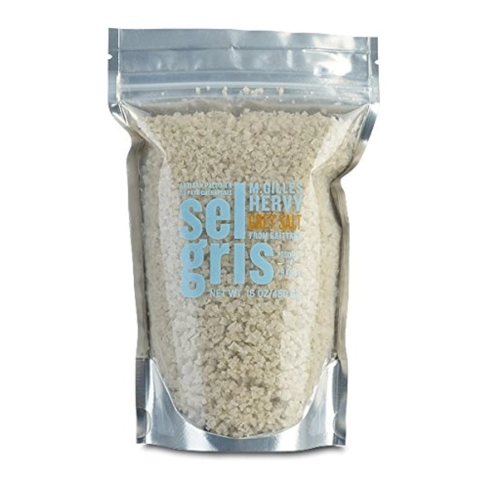 KITMOUS M. Gilles Hervy Grey Sea Salt/Sel Gris From Guerande, Brittany France 1 lb