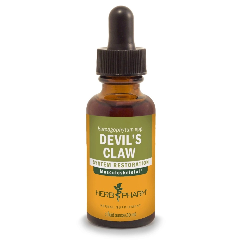 Herb Pharm Devil\'s Claw Liquid Extract for Musculoskeletal System Support - 1 Ounce