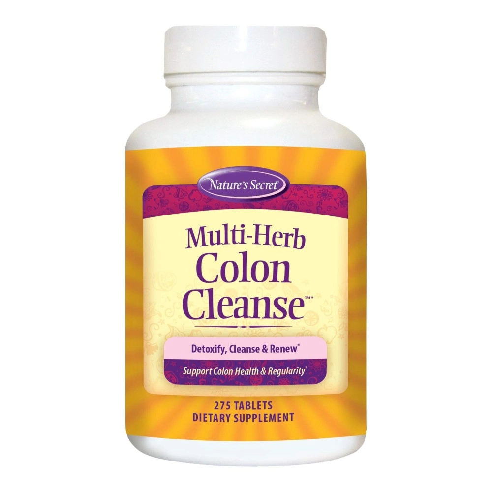 Nature\'s Secret Multi-fiber Colon Cleanse, 275 tablets