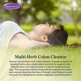 Nature\'s Secret Multi-fiber Colon Cleanse, 275 tablets