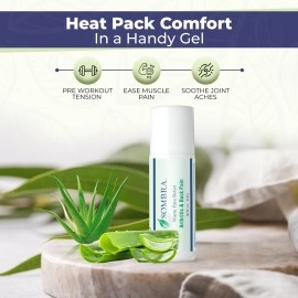 Sombra Warm Therapy Natural Pain Relieving Gel Roll On, 3-Ou