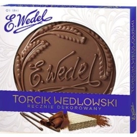 E.Wedel Torcik Wedlowski - Chocolate Wafer Tart - 2 packages!