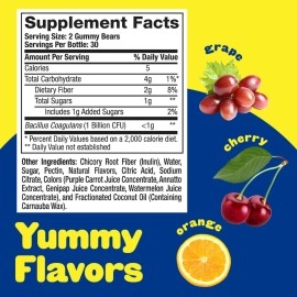 Lil Critters Kids Probiotics Gummies 60 Count