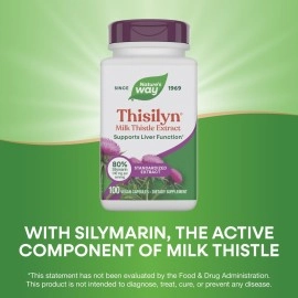 Nature\'S Way - Thisilyn Standardized Milk Thistle Extract 100 Vegetarian 53107