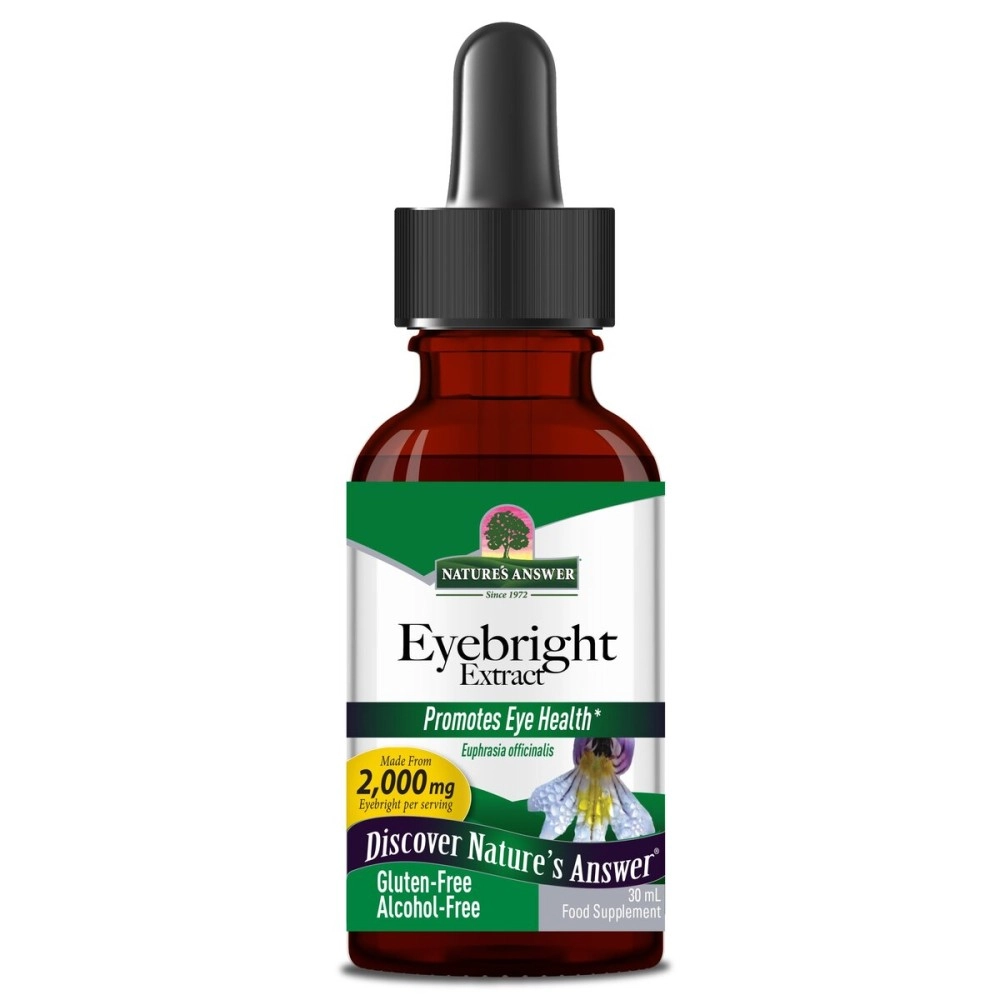 Nature\'s Answer | Eyebright (Augentrost) | Alkoholfrei | 2000 mg | 30 ml | glutenfrei