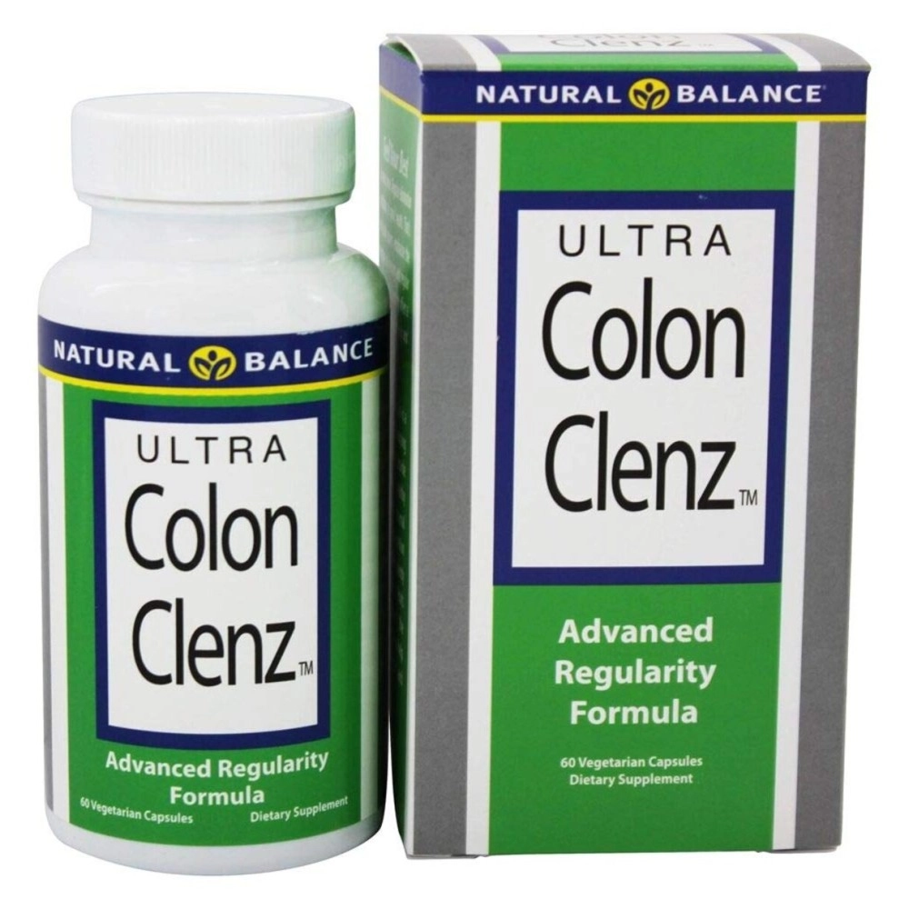Natural Balance - Ultra Colon Clenz Advanced Regularity Formula 60 Vegetarian 48356
