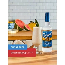 Torani Sugar Free Coconut Syrup, 750ml