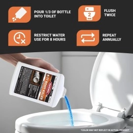 Roebic K-77 Root Killer: Clears Pipes, Stops New Growth, Works for Sewer and Septic Systems - 32 Ounce