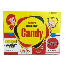 Worlds Classic Brands Candy Sticks .42oz 24/24ct