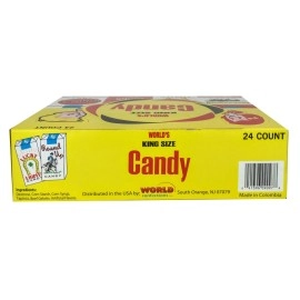Worlds Classic Brands Candy Sticks .42oz 24/24ct