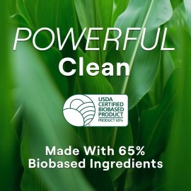 Seventh Generation Dishwasher Detergent Gel Soap, Lemon Scent, 42 Oz. Bottles, Pack of 6, (Packaging May Vary)