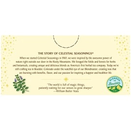 Celestial Seasonings Herbal Tea, Mint Magic,Caffeine Free, 20 tea bags (Pack of 6)