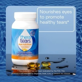 Thera Tears Nutrition For Dry Eyes Softgels, 90 caps (Pack of 1)