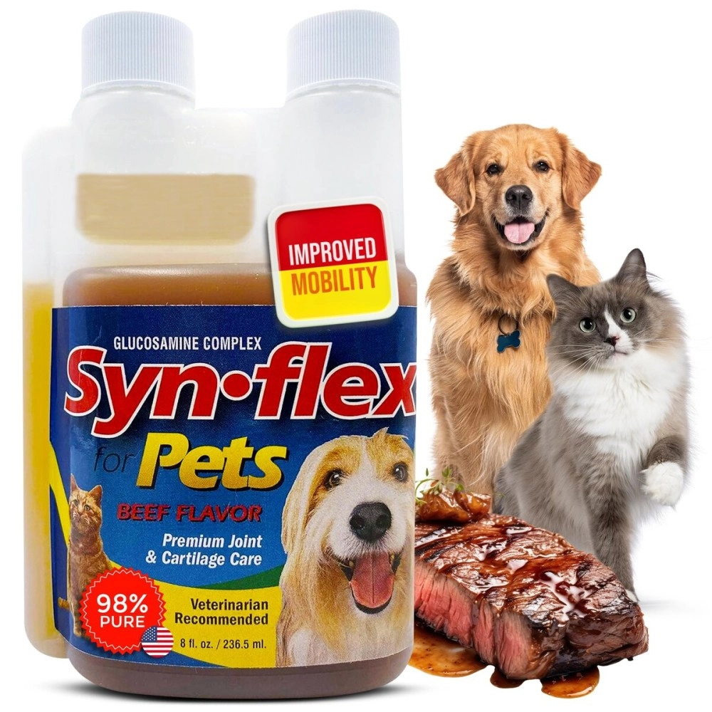 Synflex Pets Liquid Glucosamine Formula For Pets, 8oz
