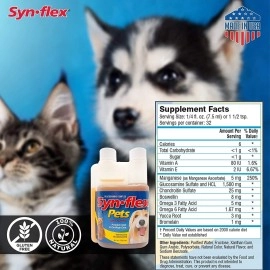 Synflex Pets Liquid Glucosamine Formula For Pets, 8oz