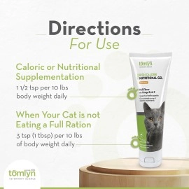 Tomlyn High Calorie Nutritional Gel for Cats, (Nutri-Cal) 4.