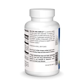 Planetary Herbals Mullein Lung Complex, 850 mg 180 Tablet