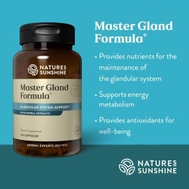 Nature\'s Sunshine Master Gland 120 Capsules