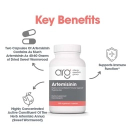 Allergy Research Group - Artemisinin - Microbial Balancer - 300 Vegetarian Capsules